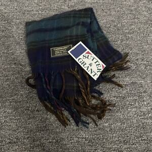 NWT Unisex Sutter and Grant Cashmaire Italy Winter Scarf w/ Fringe